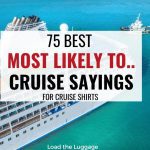 75 Best most likely to...cruise sayings for shirts.